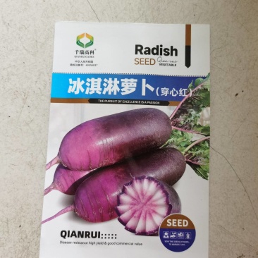 冰淇淋萝卜种子冰激凌萝卜种子水果甜脆春秋种植糖度8度