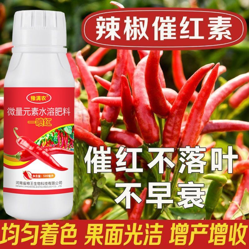 辣椒催红剂:药辣椒一喷红朝天椒专用不早衰不落叶