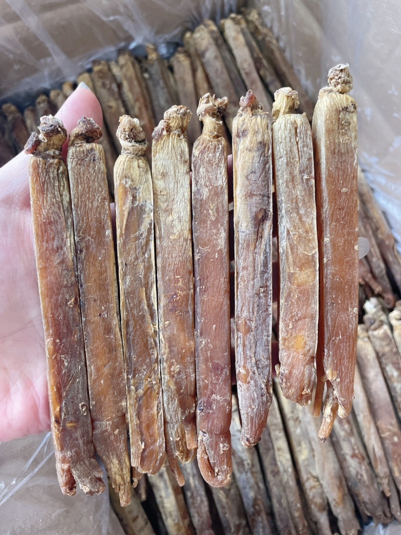 高丽参无糖足干高品质一斤30根左右