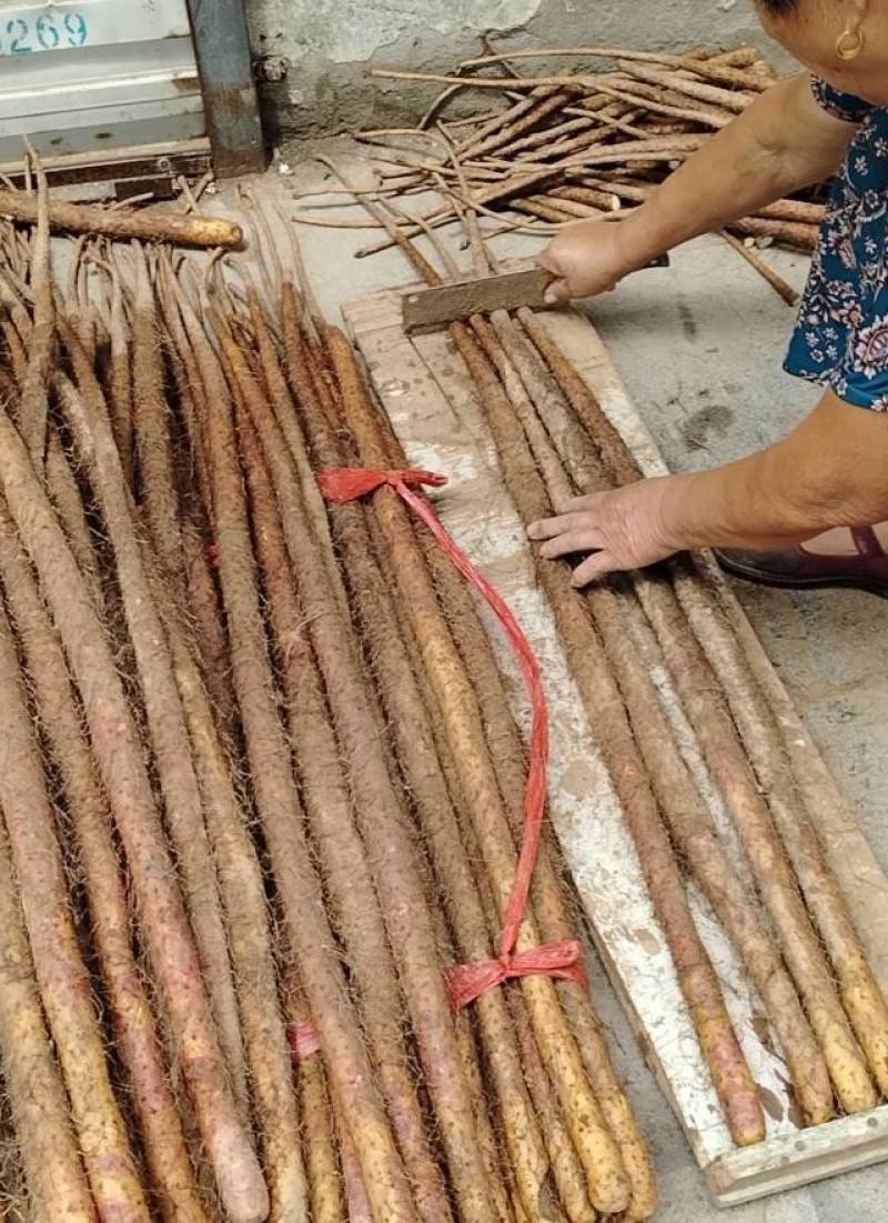 河南焦作铁棍山药，干香面糯，药食两用。央视誉为神仙之食