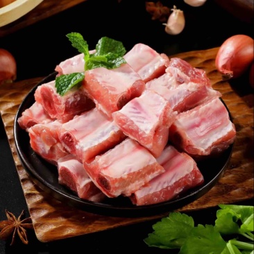 精品猪肋排视频看货，原产地一手货源量大从优