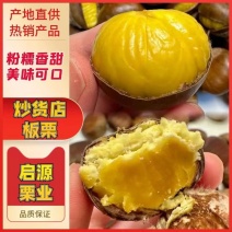 山东高山野生板栗，粒粒饱满，口感醇厚香甜，炒货店专用油栗