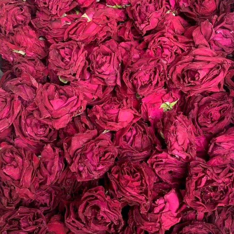 玫瑰花茶，低温无硫烘焙，墨红玫瑰，墨红玫瑰花茶