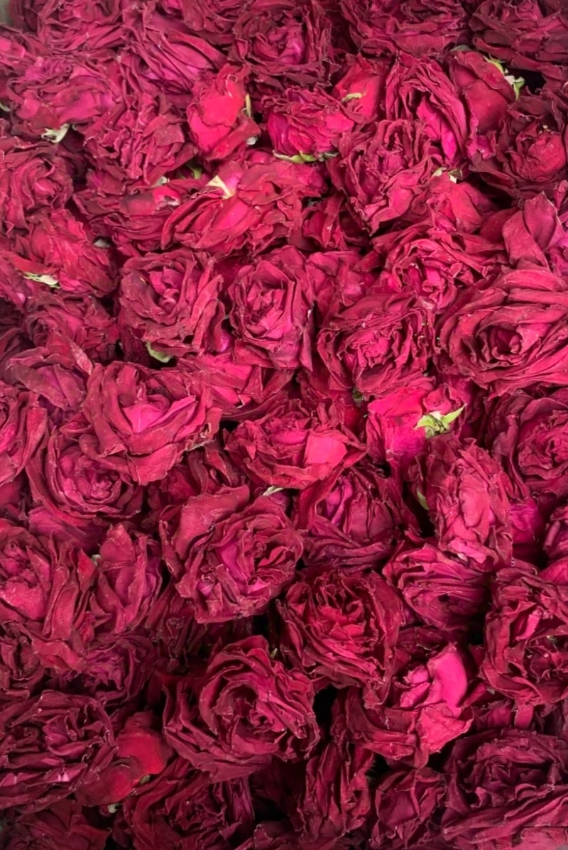 玫瑰花茶，低温无硫烘焙，墨红玫瑰，墨红玫瑰花茶