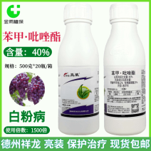 亮装40%苯甲吡唑醚菌酯苯醚甲环唑葡萄白粉病农药杀菌剂