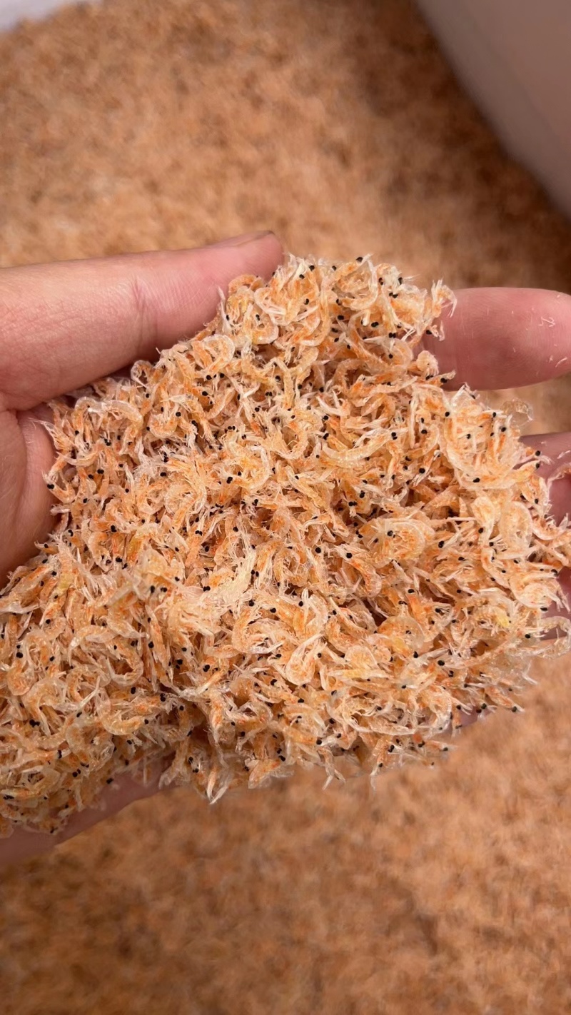 小红虾皮咸虾皮淡干新鲜虾皮咸虾皮虾干虾米即食干货自晒虾皮