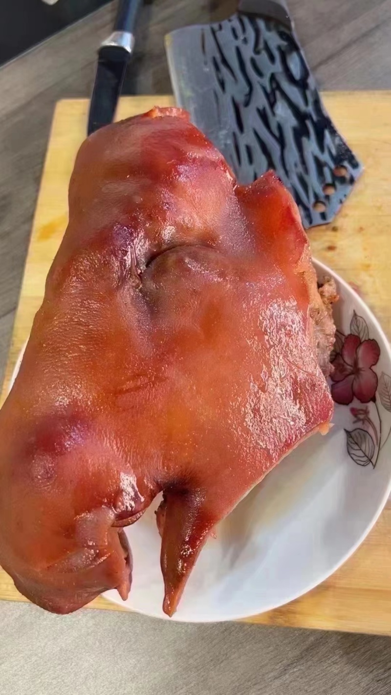 卤味熟食猪头肉卤猪头肉全熟卤猪头肉去骨猪头肉