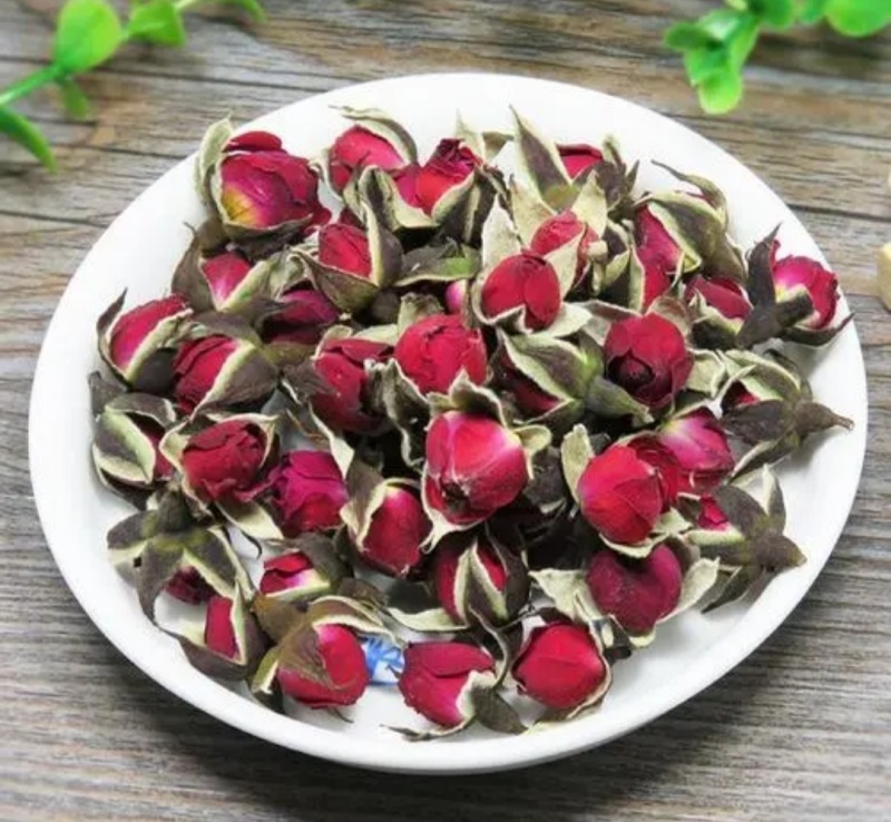 云南金边玫瑰，***，高温烘干，优质农产品，玫瑰花茶！