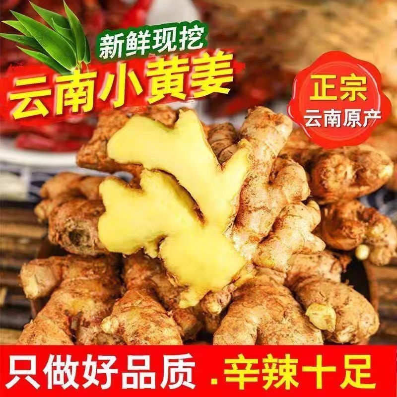 云南小黄姜，承接各大电商平台，社区团购一件代发