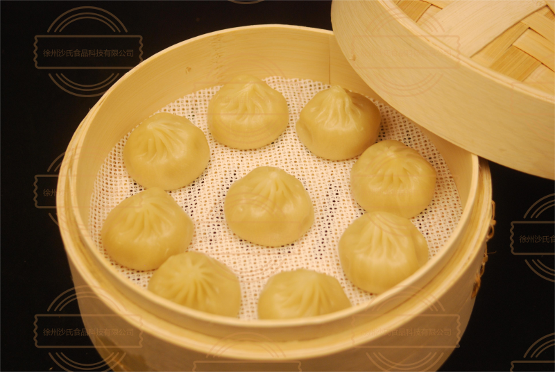手工小笼鲜肉灌汤包