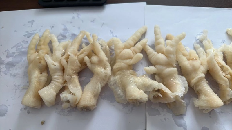 单冻去骨鸡爪纯干A级国产爪多品质多规格可定制
