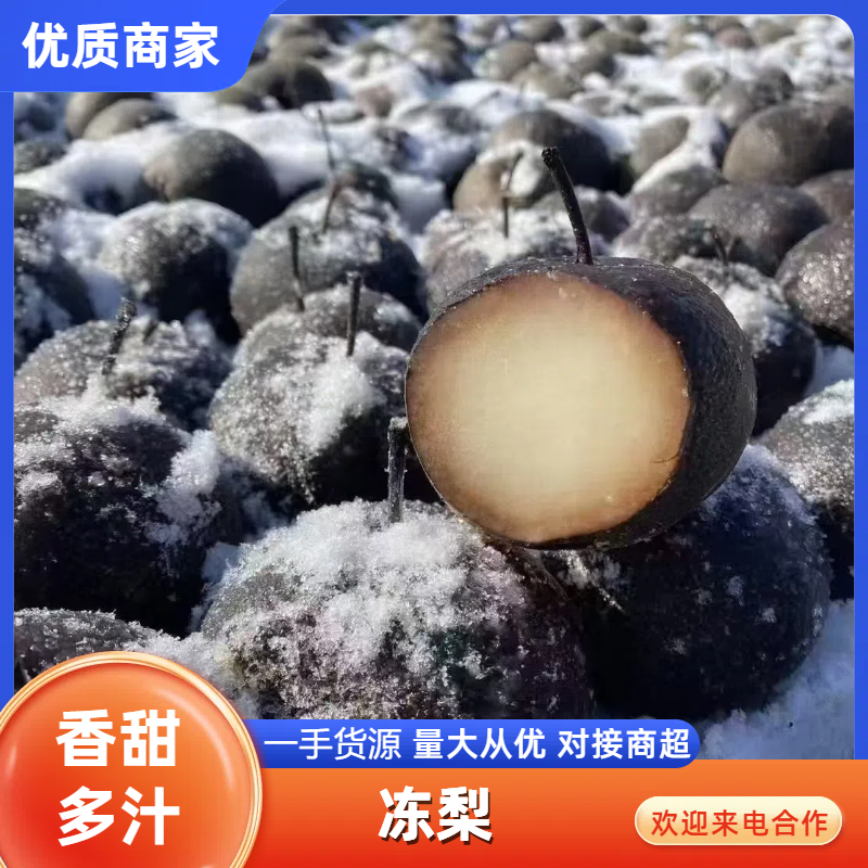 【优质】冻梨大量上市爽甜口感回头客多量大从优