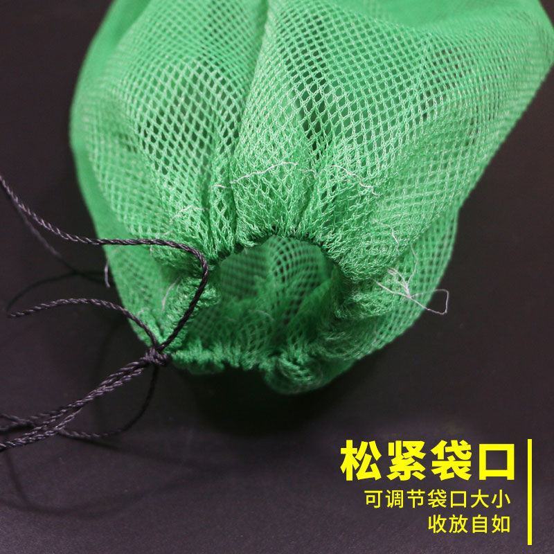 便携式迷你小简易鱼护方便装鱼网袋小型网兜小号尼龙编织溪流