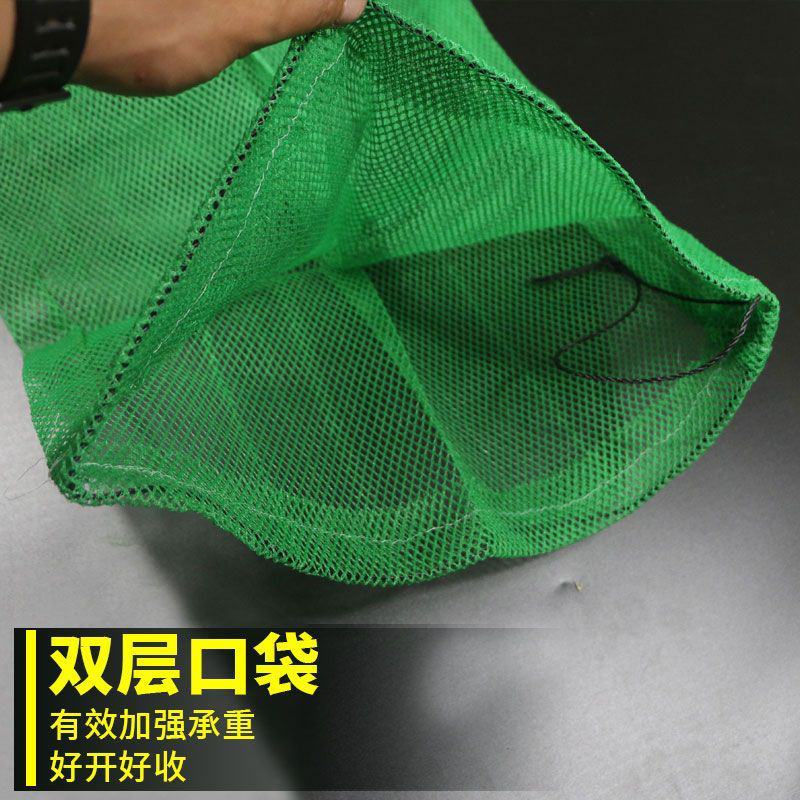 便携式迷你小简易鱼护方便装鱼网袋小型网兜小号尼龙编织溪流