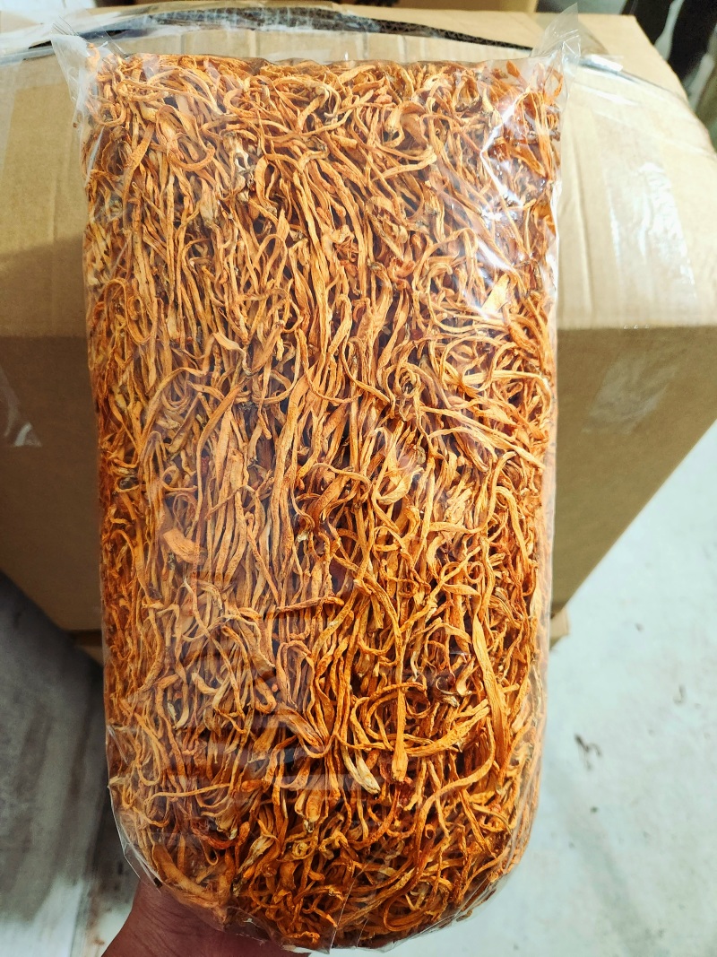 虫草花干货中粗大长条精品无硫新货农户自产自销
