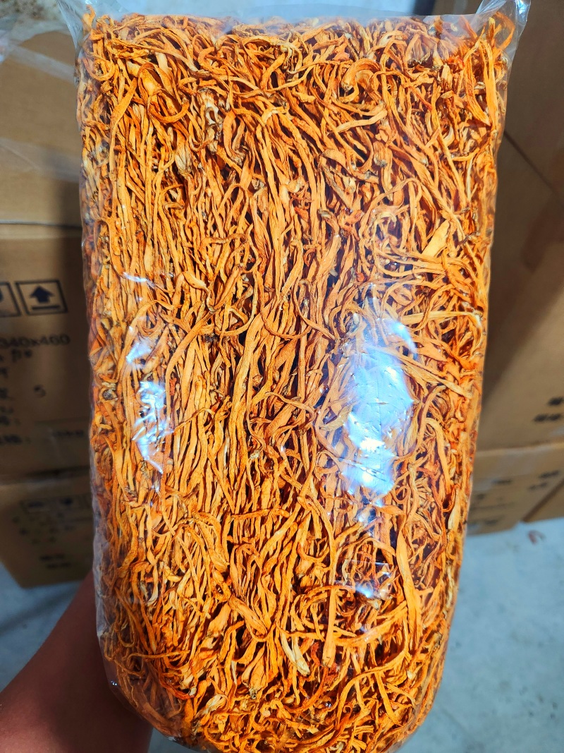 虫草花干货中粗大长条精品无硫新货农户自产自销