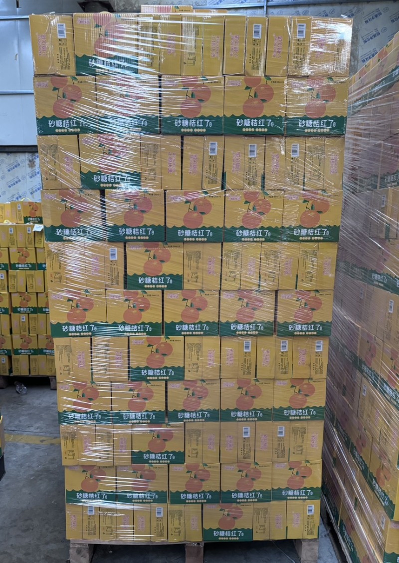 小橙优选砂糖桔红了300毫升ml×6瓶装现货