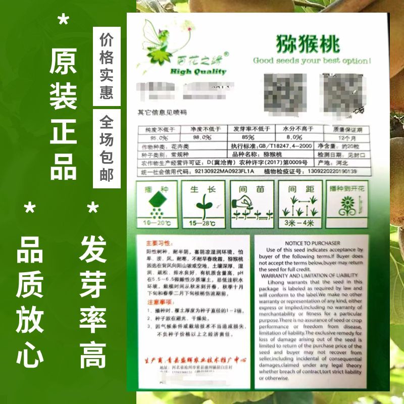 陕西杨凌徐香猕猴桃
