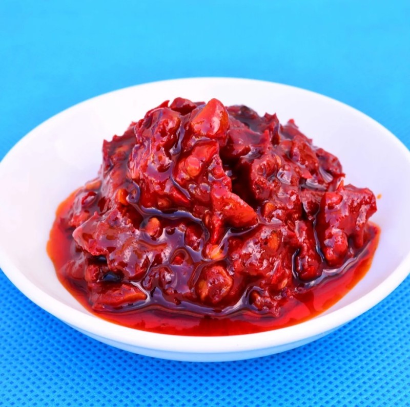 云南楚雄云泉油豆瓣酱调料香辣豆瓣酱香菇豆瓣酱215克一盒