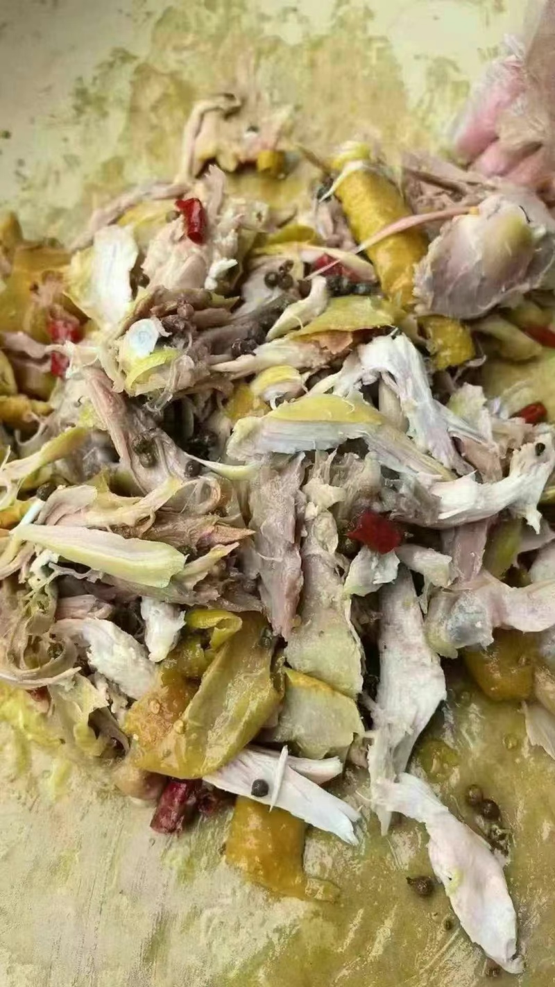 椒麻鸡麻椒鸡全熟加热即食凉菜坝坝宴批发货源夜市早市热卖