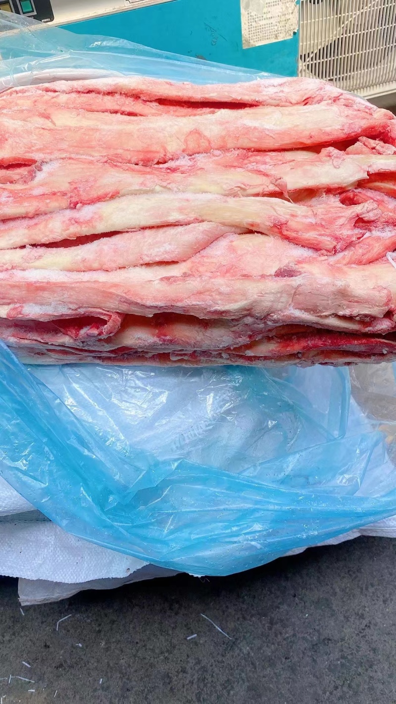 源头厂家直发国产纯干精修无油长条牛板筋现货实拍