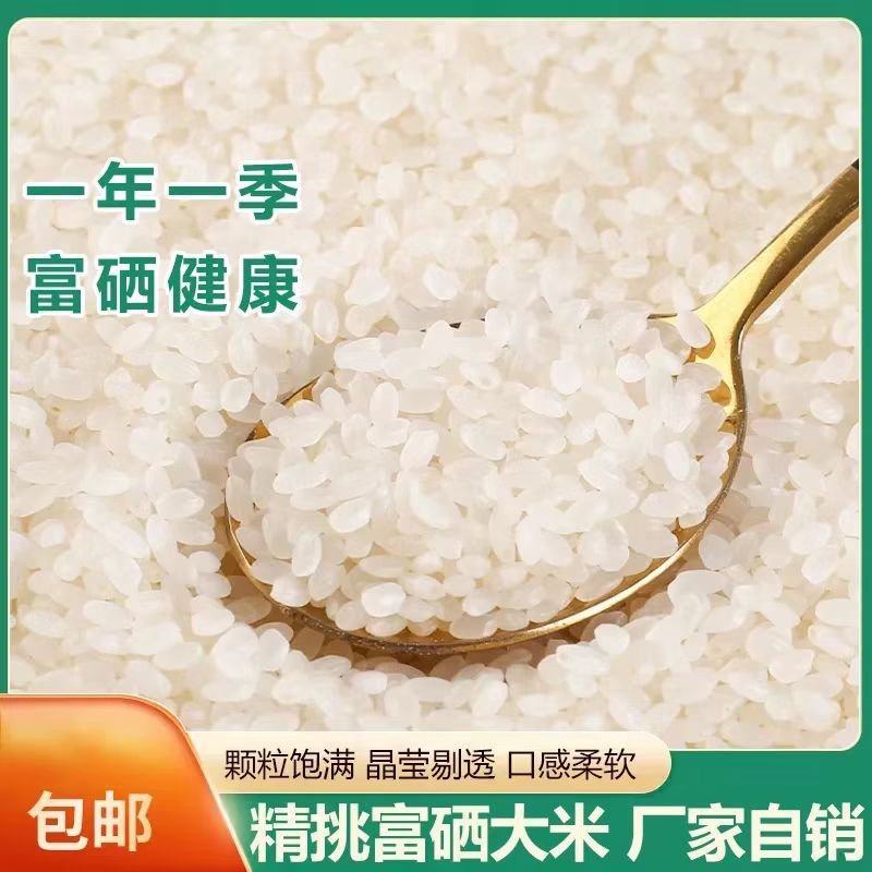 如皋梓鹏富硒大米新米真空包装厂家直发对接全国电商一件代发