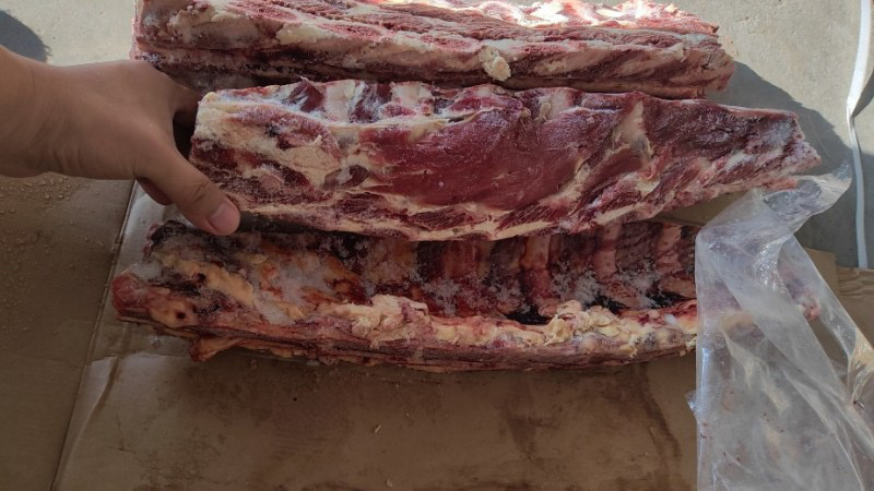 牛脊骨多肉牛脊骨原切牛骨直供档口餐饮电商