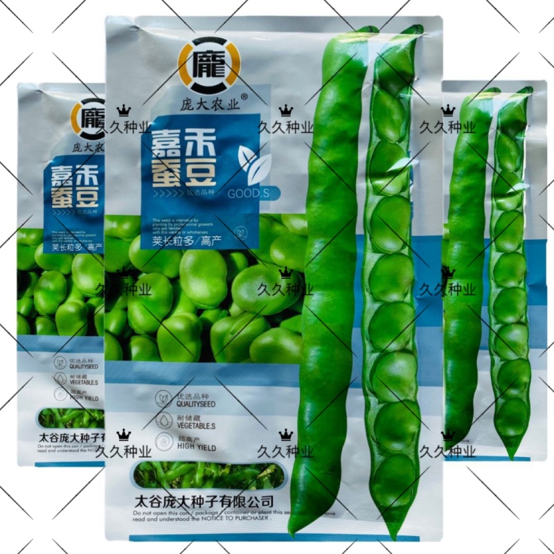 嘉禾蚕豆种子荚长粒多优质高产农家春季秋季播种蔬菜蚕豆胡豆