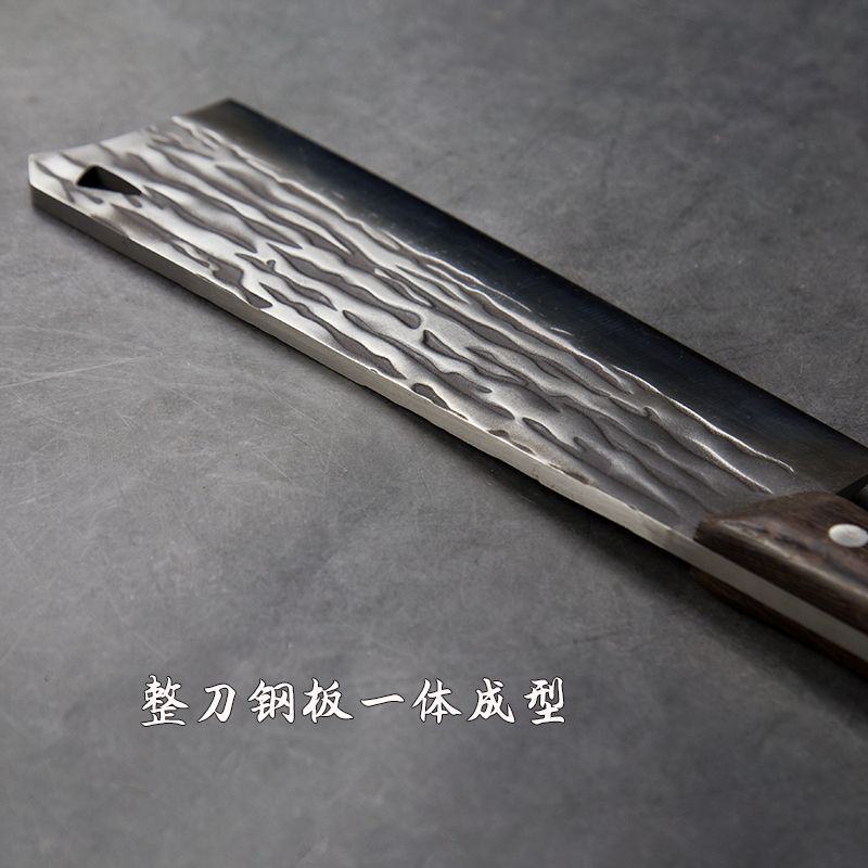 砍骨刀砍柴刀砍树劈柴刀龙泉家用斩切菜刀高碳钢锻打户外开路