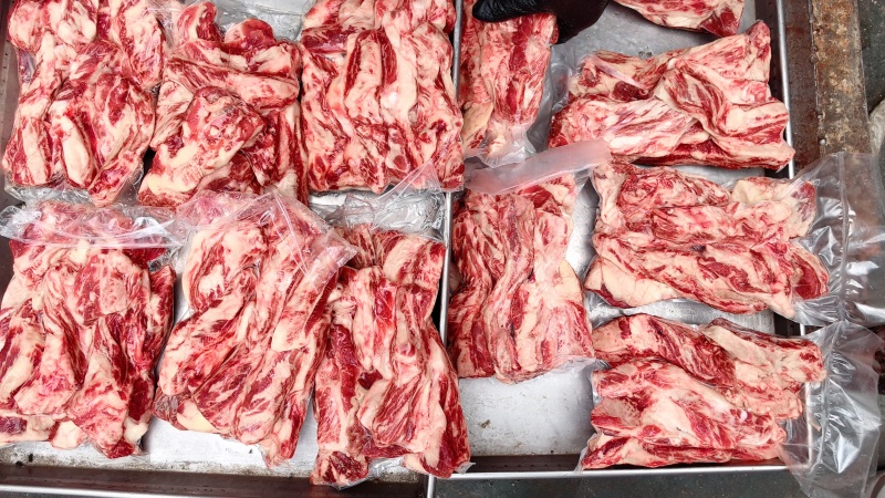 腹肉条烧烤烤肉串串都适合用口感鲜美