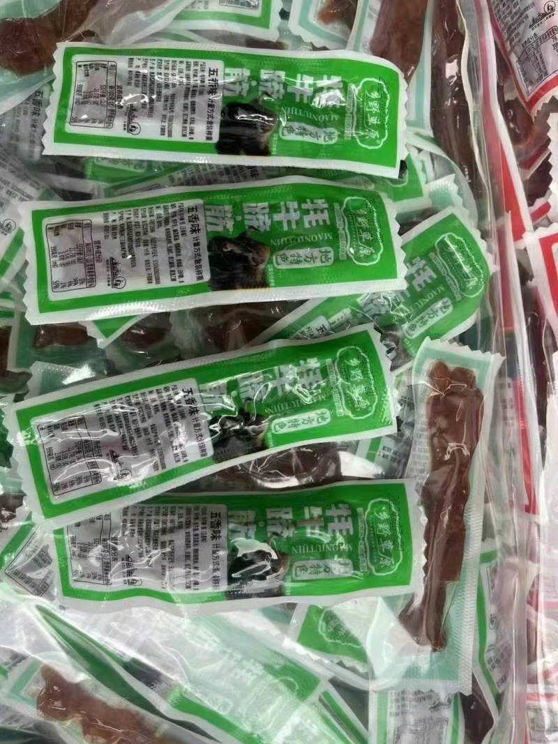 棒牛士手撕牛蹄筋，香辣味一件20斤牛蹄皮加牛筋制作而成