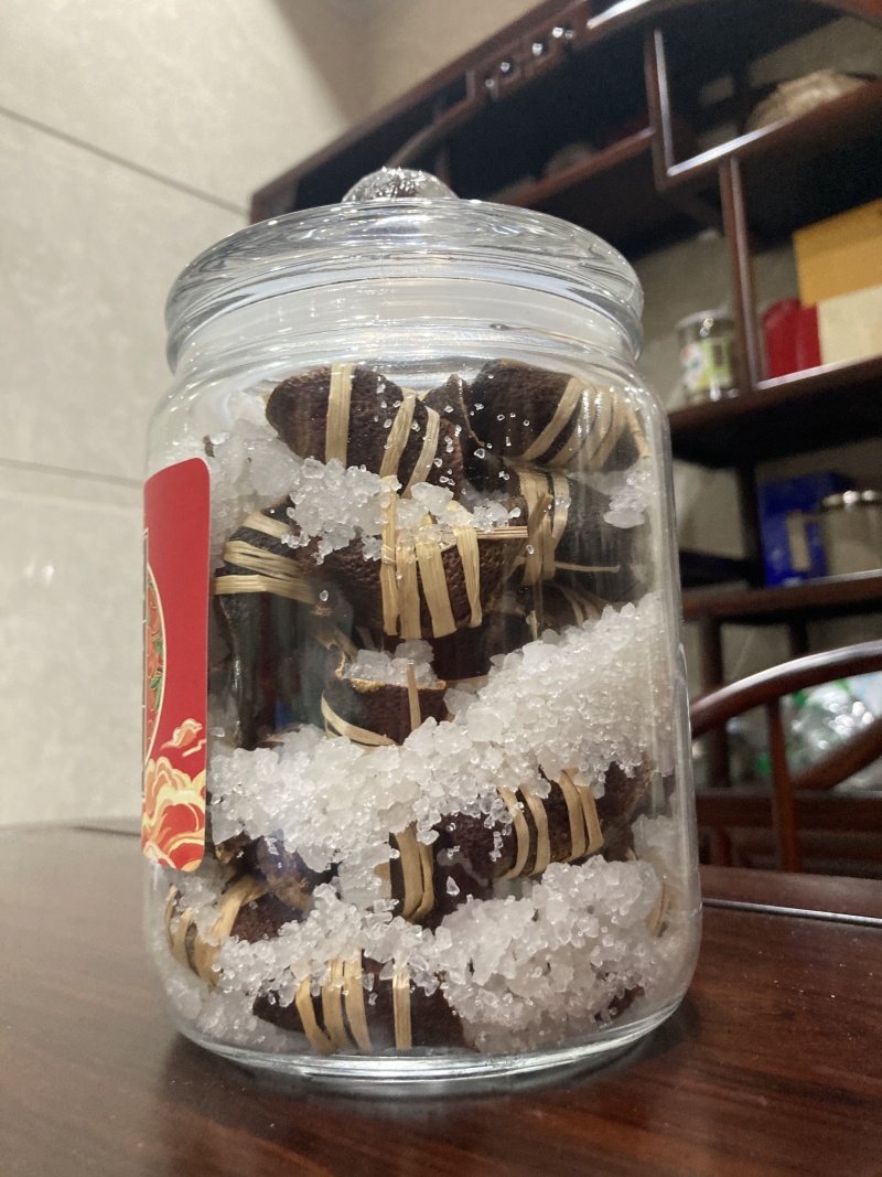 新会梅江陈皮三宝扎7年陈皮干扎口感好