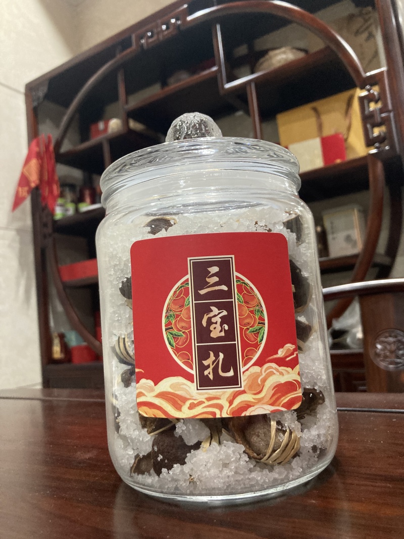 新会梅江陈皮三宝扎7年陈皮干扎口感好