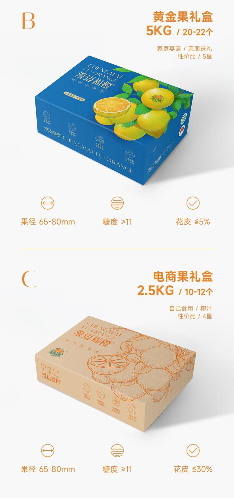 海南澄迈福橙规格多样产地发货一手货源批发全国代发