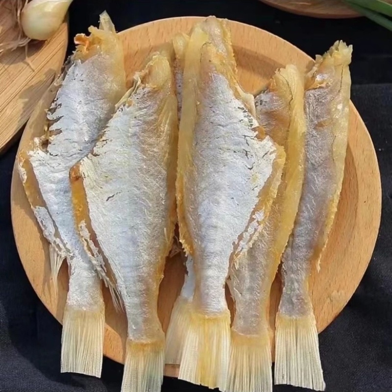 剥皮鱼干地摊电商批发中目肉大目肉鱼干干鱼扒皮鱼干