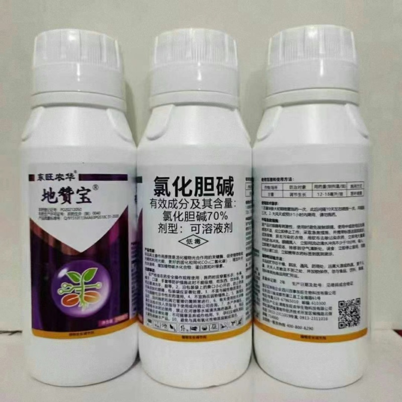 70%氯化胆碱大蒜洋葱甘薯花生土豆人参姜地下根茎膨大素