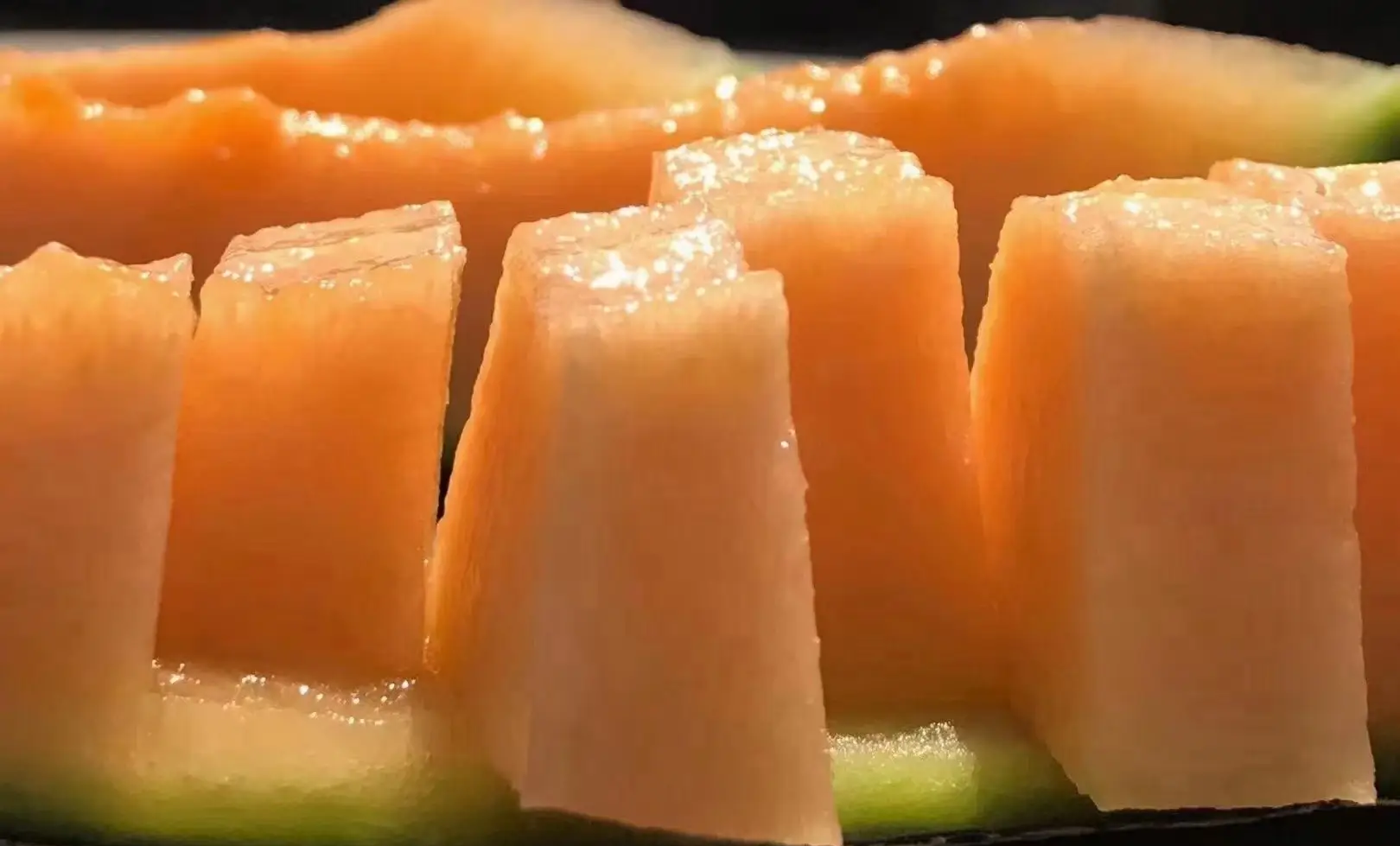 西州蜜瓜特写图