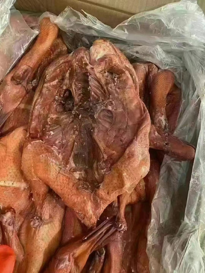 8成熟卤板鸭均匀适合餐馆食堂赶集跑量1件50斤常年批发
