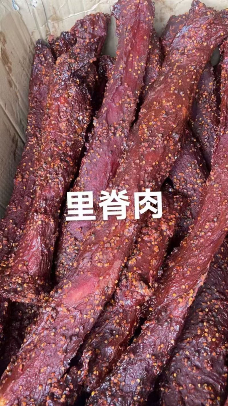 大块熟猪里脊肉条型均匀味道超好1件70斤常年批发