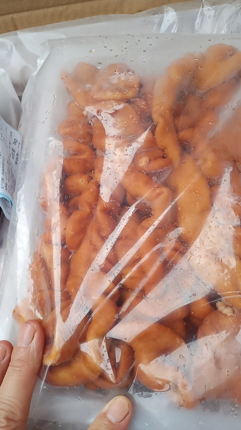 卤青猪肥肠无油干净适合餐馆食堂2斤1盒1件20斤常年批发