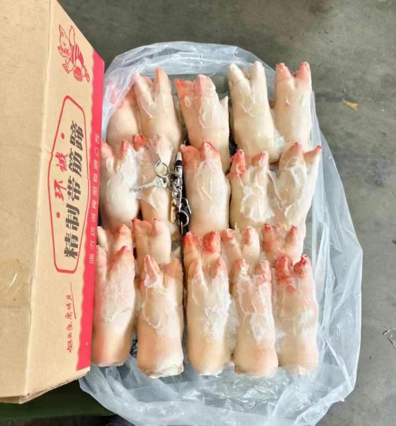 冻猪前蹄均匀干净适合所有人群食用1件20斤常年批发
