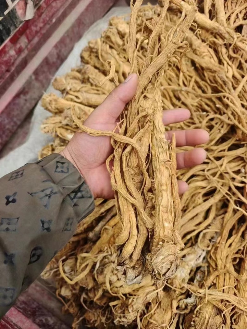 独活药材干地摊电商批发独活独活药材干干药材