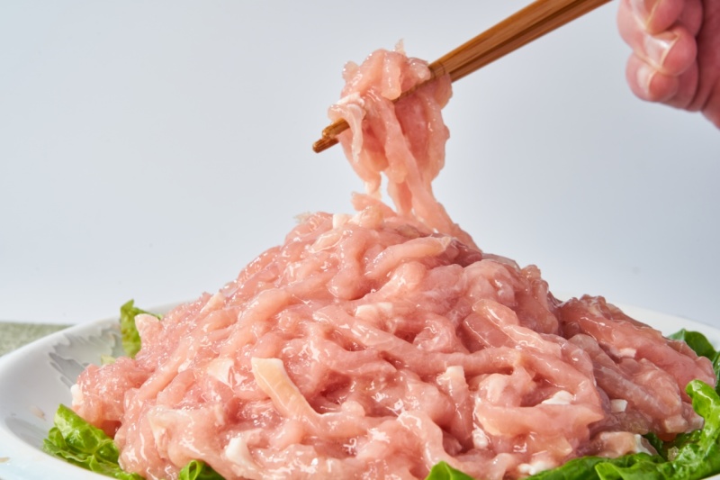 精品鸡丝高品鸡胸肉丝对接个各大快餐货源充足