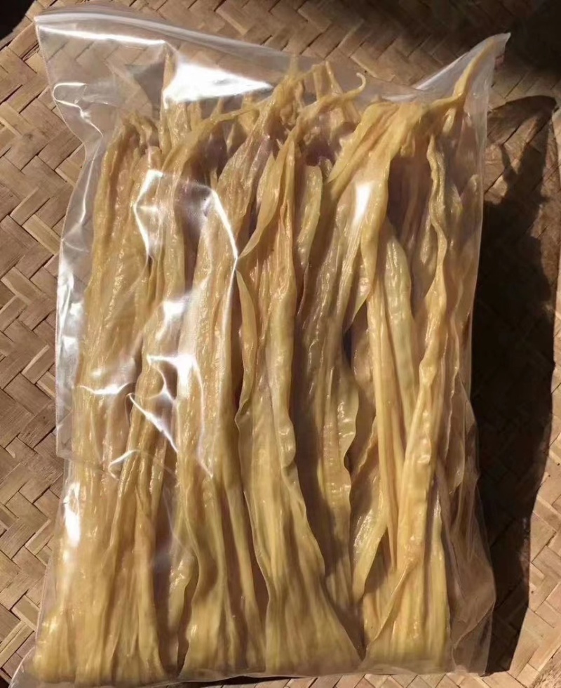 广东河源和平黄豆腐竹纯手工山泉水制做