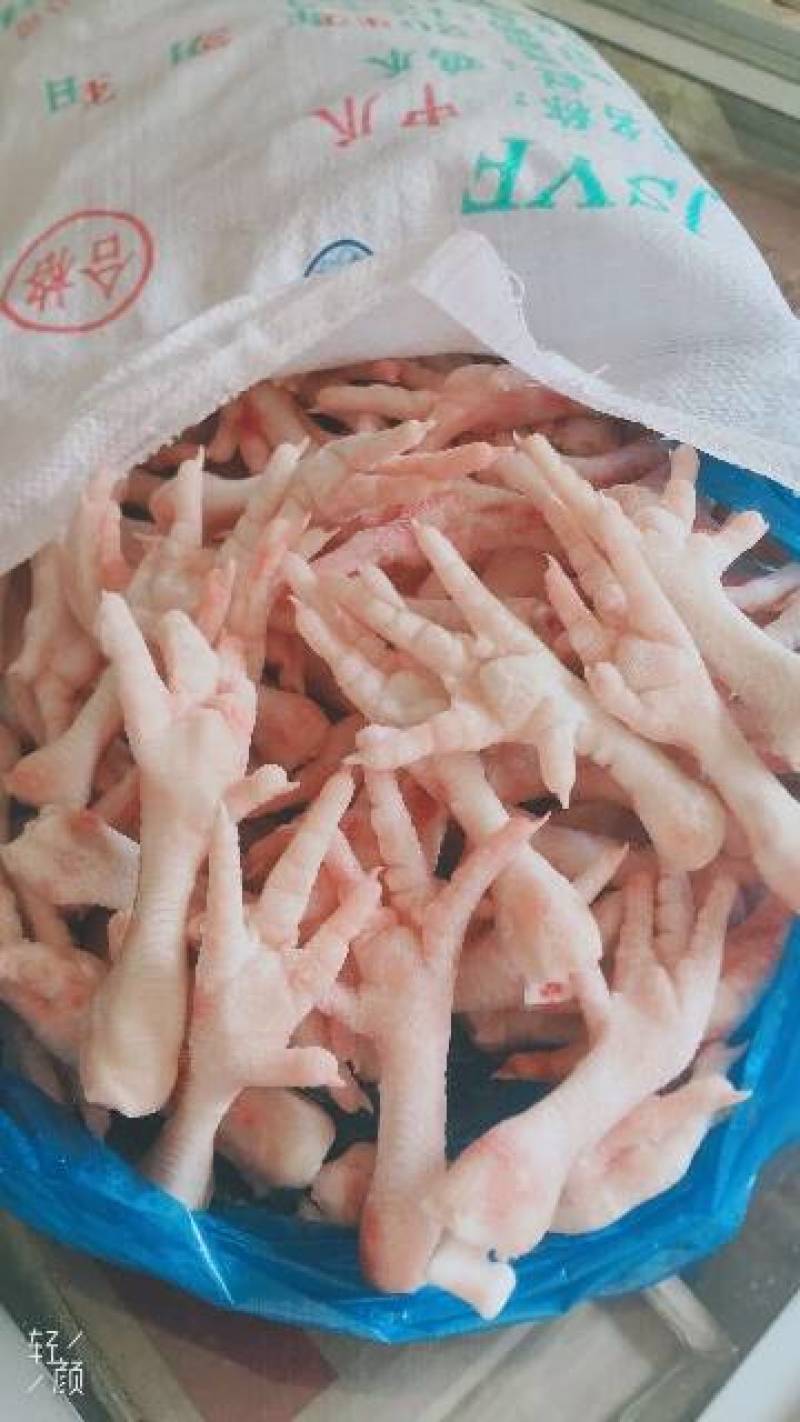 纯干鸡爪中号大号基地直发可发往全国市场！