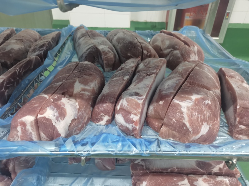 黑猪四号肉，300天慢养黑猪肉，无抗黑毛土猪肉