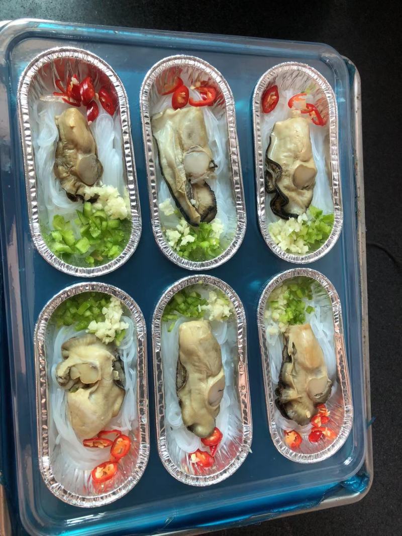 蒜蓉粉丝生蚝+厂家直销+72只装+10g以上蚝肉