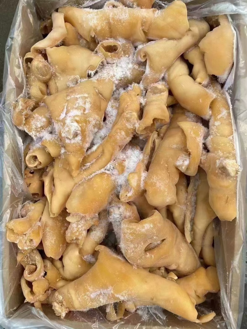 牛蹄皮牛腿皮去骨牛蹄皮牛皮去毛干净卤拌