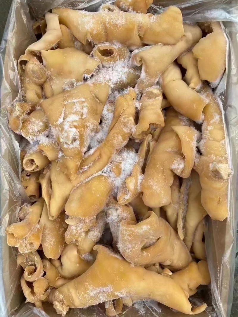 牛蹄皮牛腿皮去骨牛蹄皮牛皮去毛干净卤拌
