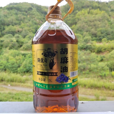浓香小榨胡麻油5L装